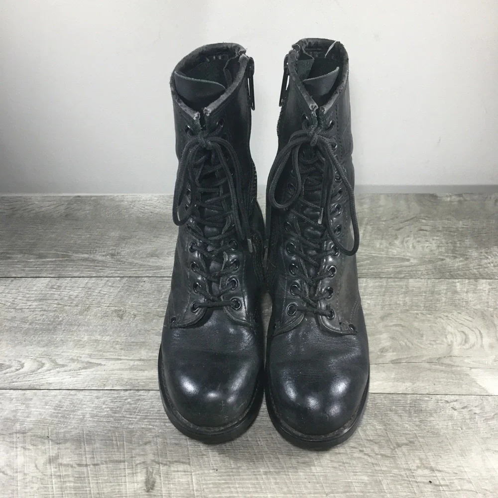 Harley-Davidson Motorcycle 98424 Street Trooper Riding Biker Mens Combat Boots 9